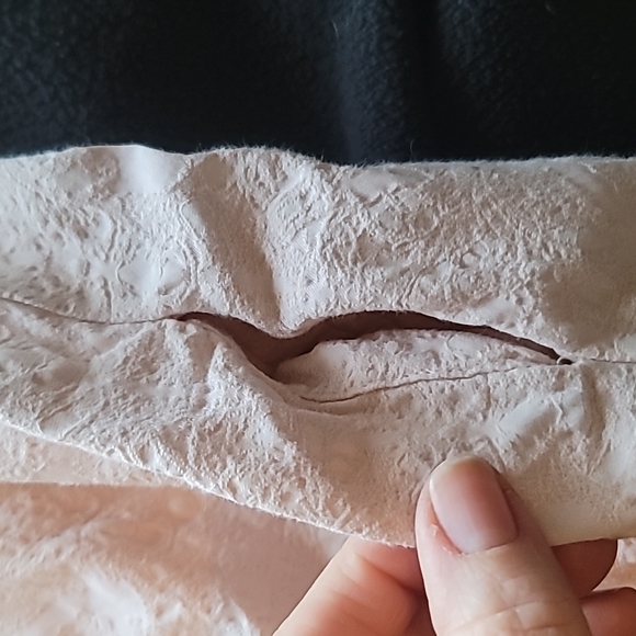 STUNNING EMBROIDED DRESS FRILLS PUFF SLEEVES WITH POCKETS - Picture 6 of 9